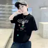 Roupas infantis estilosas e da moda no atacado, camisetas de manga curta para meninos, novo modelo de verão 2026, camisetas infantis de algodão puro para bebês e crianças pequenas