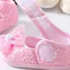 Zapatos Nuevos de Estilo para Bebés de Primavera y Otoño 0-6-12 Meses Zapatos de Bebé Suela Suave Antideslizantes Transpirables Zapatos de Princesa para Bebé Niña con Flores