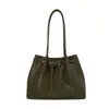 Bolso Tote Tejido Super Caliente para Mujer 2026 Nuevo Estilo de Moda para el Trabajo Bolso de Hombro de Verano Versátil de Gran Capacidad