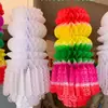 Festival Qingming Memorial Funerario Limpieza de Tumbas Visita a Tumbas Colgantes de Colores Papel de Arroz Copia Papel de Tumba Flotante Linterna de Papel Ecológica Suministros al por Mayor