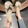 Zapatos Planos Estilo Chanel para Mujer, Mocasines Franceses Bajos para Primavera y Otoño, Nuevos Zapatos de Abuela Hada con Suela Suave 2025