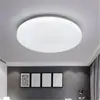 Luminária de Teto LED Redonda para Quarto Sala de Estar Retangular Moderna Simples Macaron com Controle Remoto Dimerizável