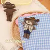 Lindo Broche de Tela de Dibujos Animados de Oveja Gato Pingüino Muñeco Accesorio Colgante para Bolsa Estilo Coreano Accesorios para Ropa Venta al por Mayor