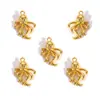 Joyería de Aleación Serie Animales Marinos Pulpo Colgante de Pulpo Pulsera DIY Collar Colgante Decorativo D7172