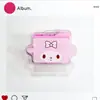 Nuevo Clip Acrílico PP de Familia Sanrio de Dibujos Animados, Clip Lindo de Niña, Clip de Notas de Dibujos Animados, Clip de Doble Cara para Planificador