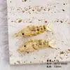 Banho de Ouro Real, Galvanoplastia Conservadora de Cor, Pingente de Peixe Dourado Koi, Joias Artesanais DIY, Acessórios para Pulseira, Colar, Brinco
