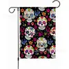 Promoção Quente da Amazon Bandeira de Jardim Festival dos Mortos Tema Caveira Decoração de Jardim Fábrica de Bandeiras Outlet