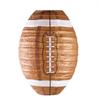 Linterna de papel de baloncesto y fútbol transfronteriza accesorios para actividades del festival deportivo decoración centro comercial cultural y deportivo diseño de escena rugby