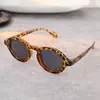 Nuevas Gafas de Sol Redondas Estilo Retro Japonés Protección Solar Anti-UV Polarizadas Personalidad Versátil Temperamento Estilo Hong Kong Lente Transparente
