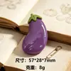 Acessórios de Patch de Resina de Frutas e Vegetais Grandes para Ímãs de Geladeira DIY Feitos à Mão, Presilhas de Cabelo e Materiais Decorativos Atacado