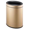 Cubo de basura de doble capa engrosado sin tapa para uso doméstico, adecuado para salas de estar y oficinas grandes, diseño creativo, a prueba de fugas, uso comercial