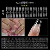 Unhas de Manicure, Ultrafinas, Sem Lixamento, Unhas Vestíveis Sem Marcas, High-End, Comprimento Total, Redondas Curtas, Escada Curta, Especial para Unhas Vestíveis