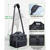 Bolsa Cruzada de Hombro Amazon Transfronteriza Aislante Frío y Caliente Bolsa Aislante para Exteriores Bolsa de Hielo Portátil Gran Capacidad Bolsa de Picnic