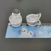 Presilha de Cabelo Mini Transparente Fofa Simples Doce Placa Acessórios para Prender Cabelo Acessórios DIY