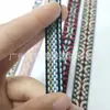 Vendas Diretas de Fábrica Acessórios de Renda em Fita Estilo Étnico Poliéster Jacquard de Computador Tiras para Bainha Acessórios para Roupas e Malas