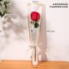 Día de San Valentín Chino Caja de Regalo Plegable de Flores Empaque para Ramo de Flores Individual Bolsa de Empaque para Flor de Rosa Caja Individual Impermeable para Flores Venta al por Mayor