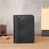 1152 Tarjetero Piel Suave Genuina Piel Crazy Horse Bolsa de Almacenamiento Gran Capacidad Múltiples Ranuras para Tarjetas Billetera para Tarjetas Bancarias de Hombre Monedero Rfid Antirrobo