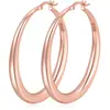Amazon Pendientes de Aro de Moda Nuevos Joyería Redonda Tridimensional para Mujer Elegante Temperamento Pendientes de Aro Grandes Gruesos
