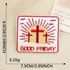Pegatinas Bordadas Tema Energía Positiva Fe Etiquetas Bordadas Inspiradoras en Inglés Parches Listos para Usar al por Mayor Accesorios Tela para Parches Pegatinas de Tela
