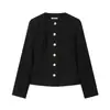 Comercio Exterior Mayorista Primavera Nuevo Estilo Estilo Europeo y Americano Cuello Redondo Ajuste Delgado Blazer 3046411