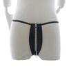 Juguetes sexuales para adultos, ropa interior abierta, traje de masturbación, pantalones de cuero negro, cadena de hierro, tanga sexy