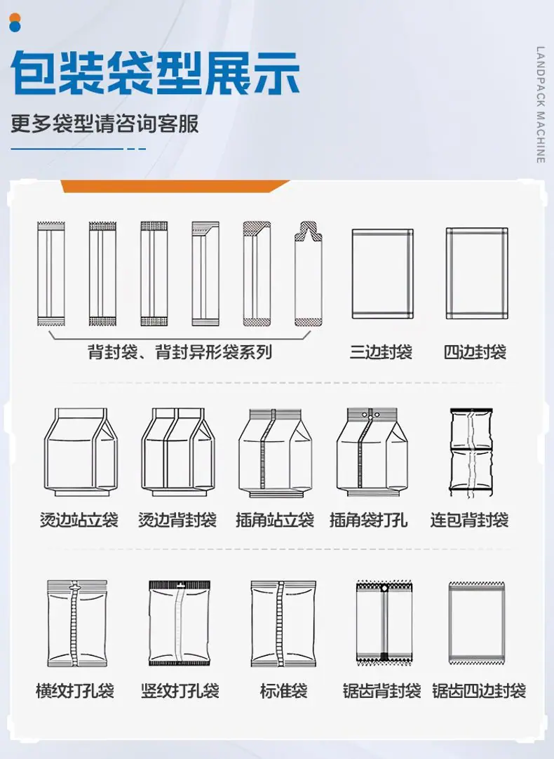 洗衣粉包装机（4台LD-420C+一出四Z型提升机）+蕴琪-