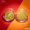 El Mismo Estilo Que El De La Celebridad De Internet: Pegatina para Teléfono de Calabaza de la Suerte con Pan de Oro Hecha de Oro Puro 999. Perfecto para Bodas y Celebraciones de Luna Llena, como Regalo de Agradecimiento o Bono