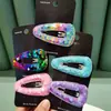 Tienda de Fábrica Estilo Coreano Dongdaemun Accesorios para el Cabello al por Mayor Lentejuela Hueco Simple Pinza BB Pinza Lateral Pinza para el Flequillo