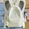Mochila Estilo Coreano Nova Alunos do Ensino Fundamental Alunos do Ensino Fundamental 3ª a 6ª Série Grande Capacidade Ensino Fundamental e Médio Carga Leve Redução de Carga Bonita Campus