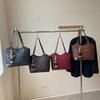Bolso Tote Lingge de Gran Capacidad Bolso de Mujer 2024 Nueva Moda Retro Bolso de Mano Versátil Elegante Casual Bolso Cesta de Verduras