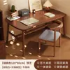 Escritorio de Computadora Escritorio para Dormitorio Escritorio para Estudio en Casa Escritorio de Oficina Escritorio Sencillo para Niñas Escritorio Rectangular Sencillo y Sillas para Habitación de Alquiler