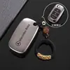 Para Mercedes-Benz funda de llave inteligente plegable smart elf fortwo hebilla de coche para hombre forfour funda protectora