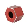 Porta Plumas Metálico Porta Plumas Inserto Pequeño para Plumas Cuadrado Barril Negro para Pluma Base para Cepillos de Dientes de Pareja Porta Cuchillas Papelería para Estudiantes