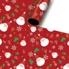 Papel de Presente de Natal Papel de Presente de Desenho Animado Fofo Papel de Presente de Desenho Animado de Alta Qualidade Papai Noel