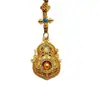 Llavero colgante de joyería de aleación estilo étnico chino, accesorio de cadena para suéter unisex, venta al por mayor