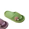 Pantuflas de Verano para Mujer de Eva para Interior y Hogar con Sensación de Pisar Heces, Silenciosas, de Suela Gruesa, Antideslizantes para Baño, Sin Olor, Frescas para Hombre