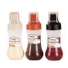 Botella Dispensadora Doméstica con Escala Aderezo para Ensalada Ketchup Botella para Condimentos Cocina Botella para Condimentos Botella Dispensadora de Mermelada Venta al por Mayor