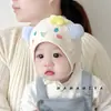 Gorro para Bebé Primavera y Otoño Lindo Gorro con Protección para las Orejas para Bebés Niños y Niñas para Proteger la Fontanela Meses Pequeños Cortavientos Cálido Gorro para la Cabeza Invierno