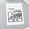 Carpeta en forma de L personalizada, carpeta de PP de una sola página, bolsa para documentos de examen para estudiantes, carpeta A4 a color para oficina, logotipo