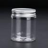 Mascarilla facial en crema PET 300g transparente con cubierta de aluminio, venta al por mayor de fábrica, disponible en stock.