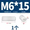 Tornillos Super para Máquina Dorados, Tornillos Plásticos Sin Cabeza, Tornillos de Fijación de Cabeza Plana, Tornillos de Fijación de Nylon, Tuercas, Arandelas M3M4