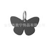 Suministrado Directamente de la Fábrica de Origen, Placas de Identificación para Mascotas con Forma de Mariposa de Acero Inoxidable, Placas de Identificación para Perros de Acero de Titanio, Placas para Gatos, Placas con Grabado DIY de Mariposa Antiperdidas