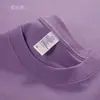 Um olhar apaixonado pela cor! Verde Menta 400g Gola Redonda Simples Manga Curta Feminina Solta Casual Confortável Camiseta Masculina Verão