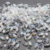 Série de cores contas de vidro cristal 6*12MM furo horizontal pingente gota d'água DIY joias brincos colar material atacado