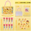 Bolsos de mano DIY para niños Kulomi Material de pegamento crema Bolsa Niñas Dibujos animados Lindo Adhesivo hecho a mano Juguetes educativos