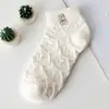 Calcetines de Barco para Primavera y Verano, Calcetines Cortos Blancos, Calcetines Invisibles de Corte Bajo, Calcetines Delgados Transpirables, Calcetines para Mujer Estilo Japonés, Venta al por Mayor