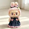 [Solo Ropa de Bebé] Ropa de Reemplazo para Muñeco de Peluche de Vinilo Labubu de 38 cm Falda Mokoko para Muñeco Labubu