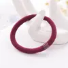 Banda Elástica Gruesa Básica de Estilo Coreano Caliente Elástica Alta Simple con Adorno de Terciopelo Diadema de Malla de Nylon con Perlas