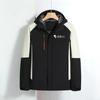 Mono de chaqueta nuevo abrigo acolchado de algodón logo estampado Ropa de trabajo para grupo de invierno traje de abrigo acolchado de algodón abrigo acolchado de algodón a prueba de viento