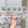 Meias Novas de Outono e Inverno Mian Kao para Mulheres Meia-Calça Meio da Panturrilha Meias de Desenho Animado para Mulheres Estilo Japonês Estilo College Estilo Coreano Meias de Algodão para Estudantes